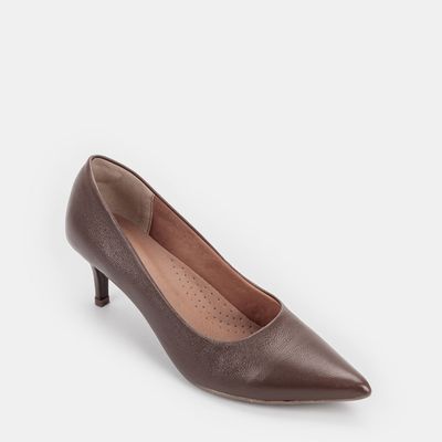 Scarpin clássico Chocolate