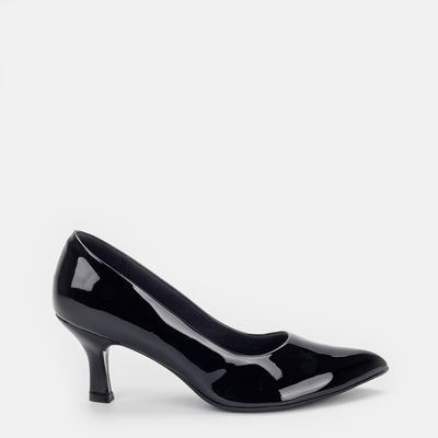 Scarpin Salto Taça Preto