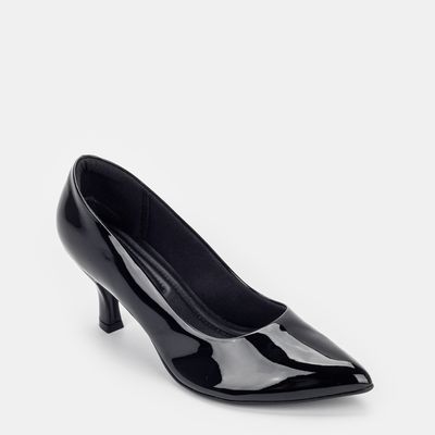 Scarpin Salto Taça Preto
