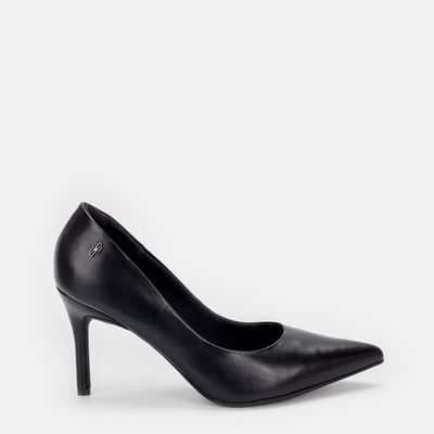 Scarpin liso Usaflex Preto