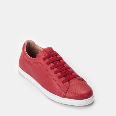 Tênis com Elástico Vermelho