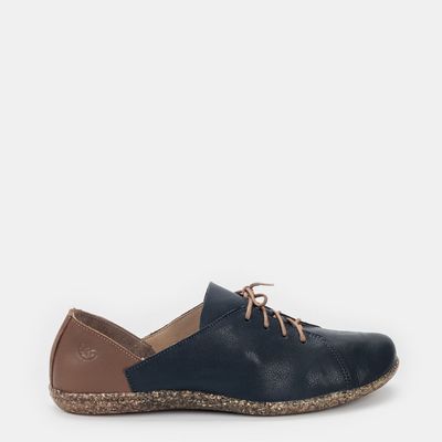 Sapato de amarrar Ipadma Bicolor Marinho