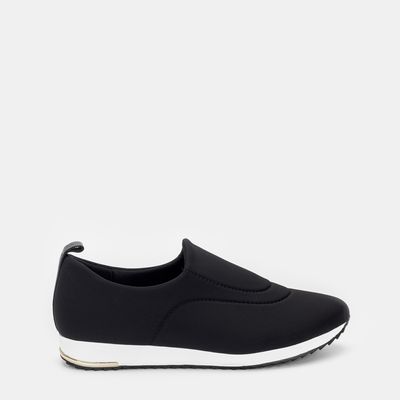 Tênis Usaflex elastano Preto