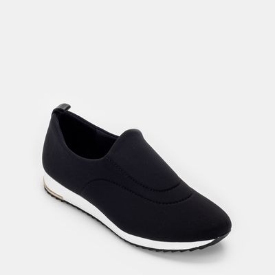 Tênis Usaflex elastano Preto