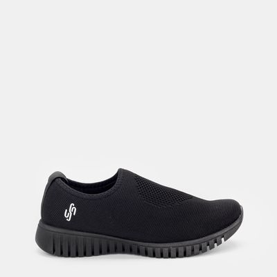 Tênis slip on Usaflex Preto