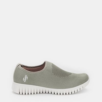 Tênis slip on Usaflex Verde