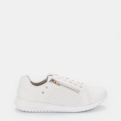 Tênis c/ zíper Usaflex Branco