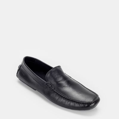 Mocassim pespontado Preto