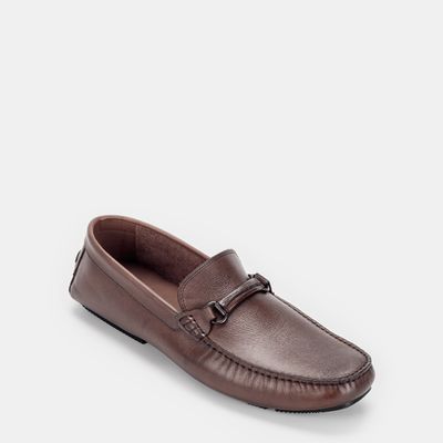 Mocassim com Tira Café