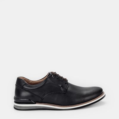 Sapato esporte de amarrar Preto
