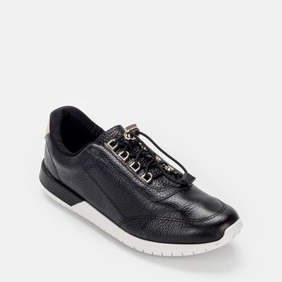 Tênis Casual Usaflex com Elástico Preto