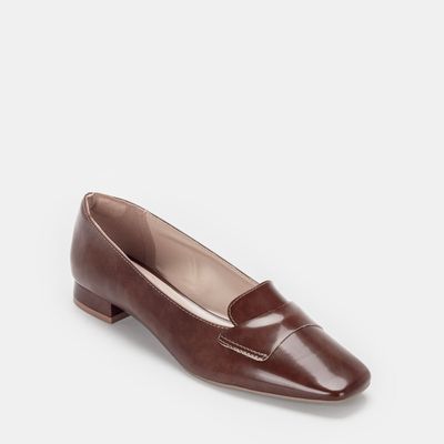 Mocassim Básico Verniz Canela