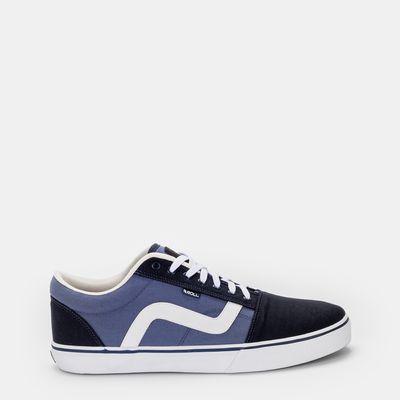 Tênis Casual Bicolor Azul
