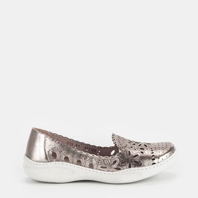 Tênis Slip On Flores Ônix