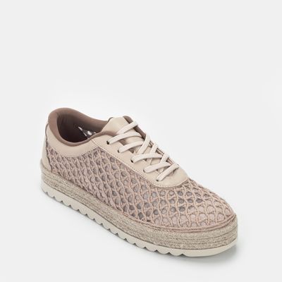 Tênis Espadrille Tramado Amêndoa