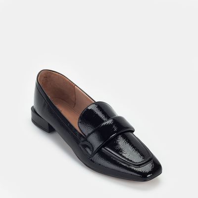 Mocassim Verniz Preto