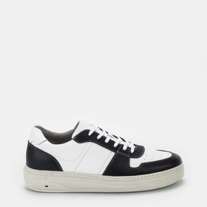 Tênis Casual Bicolor Preto