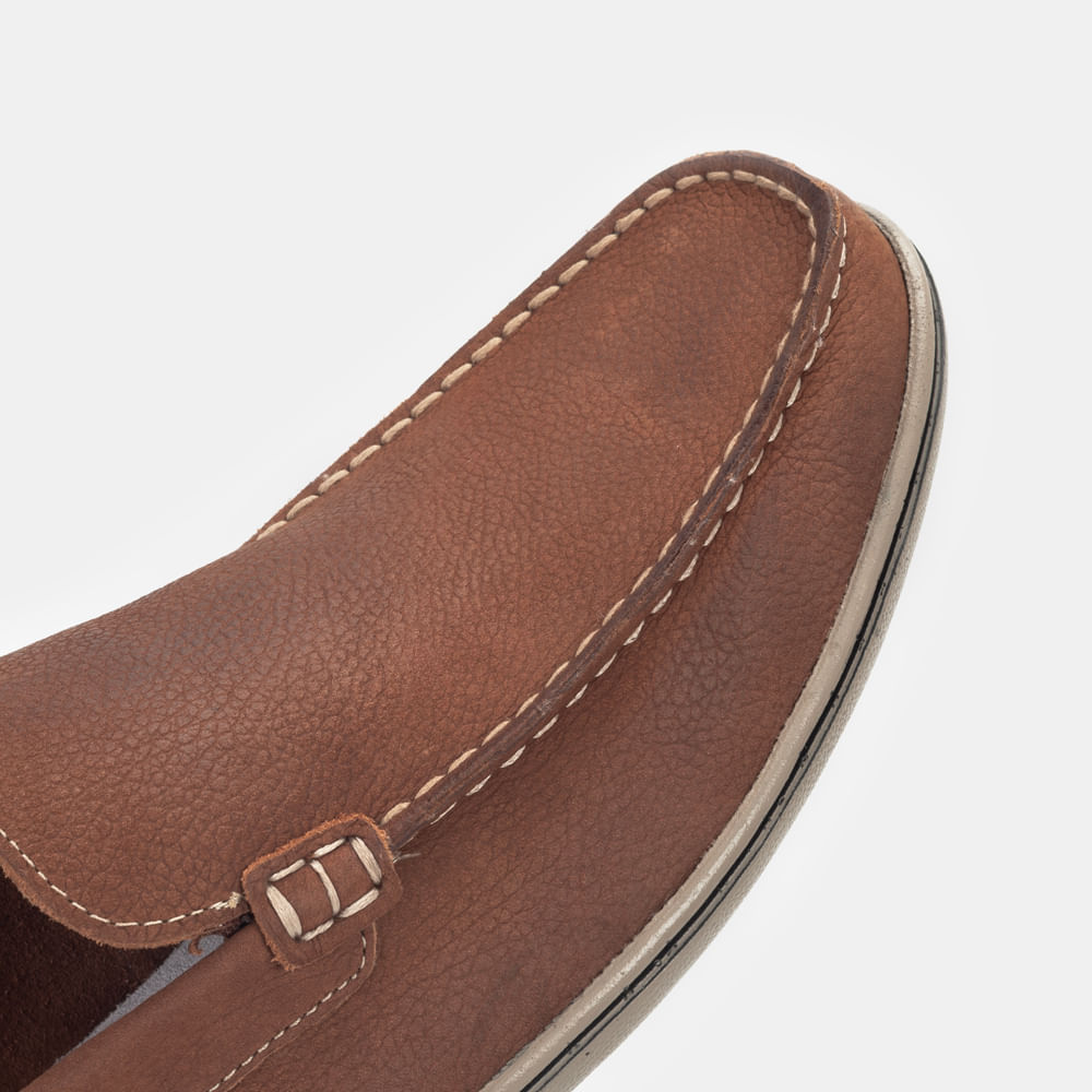 Mocassim Ferracini Caramelo