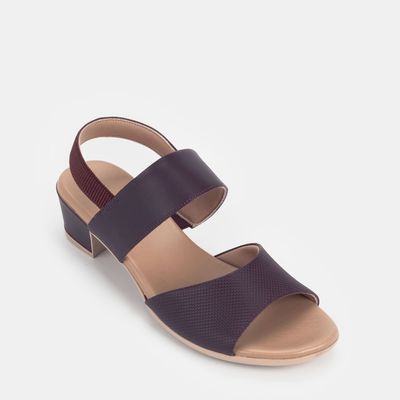 Sandália Usaflex com Elástico Roxo