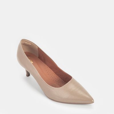 Scarpin clássico Amêndoa
