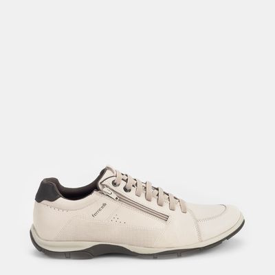 Sapatênis Ferricelli c/ Zíper Off-White