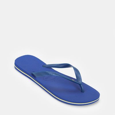 Chinelo Havaianas Brasil Logo Azul