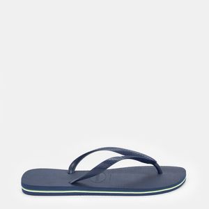 Chinelo Havaianas Brasil Logo Marinho