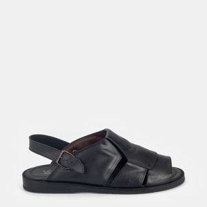 Sandália Tiras com Fivela Preto