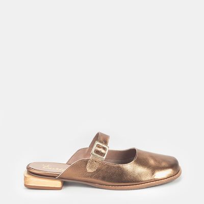 Mule Boneca com Fivela Bronze