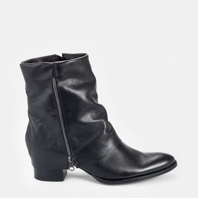 Bota Cano Baixo c/ Capa Preto