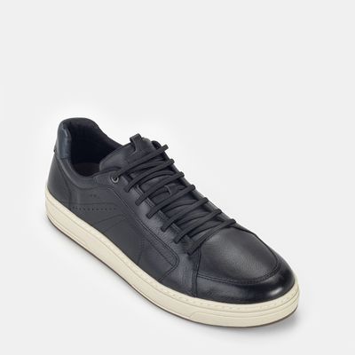 Tênis ferricelli casual com elástico Preto