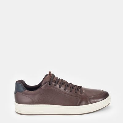Tênis Ferricelli Casual com Elástico Marrom