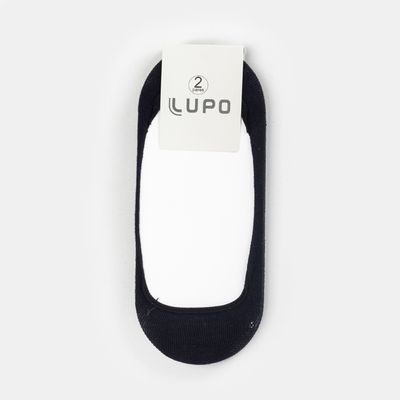 Kit de 2 meias Lupo Sportwear Preto