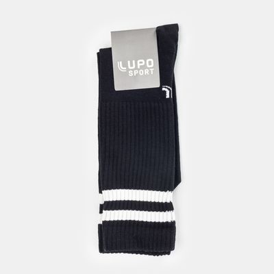 Meia Lupo Esporte Bicolor Preto