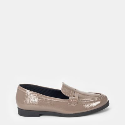 Mocassim Confort Cinza