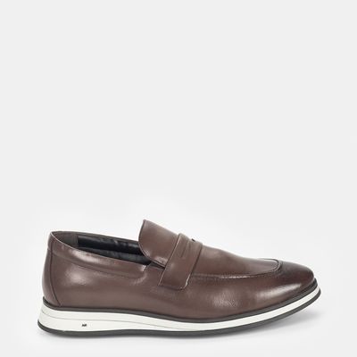 Mocassim air com tira Marrom