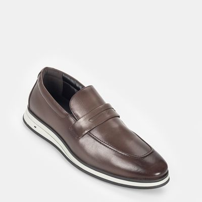 Mocassim air com tira Marrom