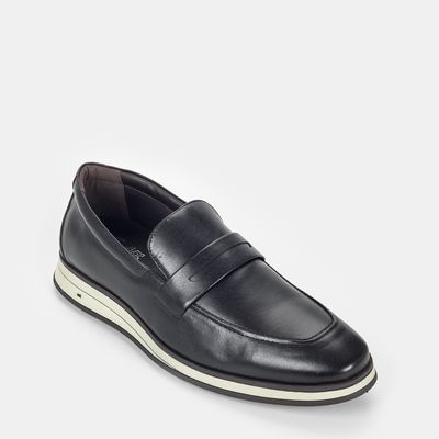 Mocassim air com tira Preto