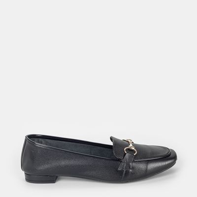 Mocassim C/ Fivela Preto