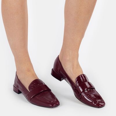 Mocassim Verniz Vinho