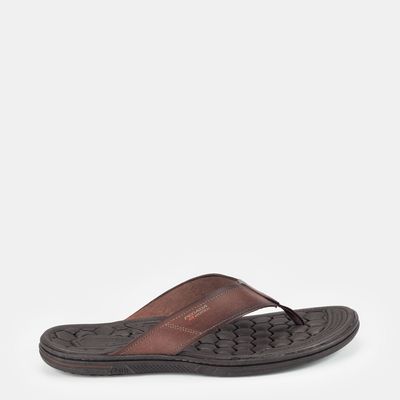 Chinelo c/ tiras largas Marrom