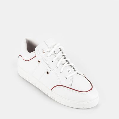 Tênis Casual Bicolor Branco