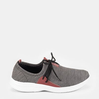 Tênis Casual Confort Line Cinza