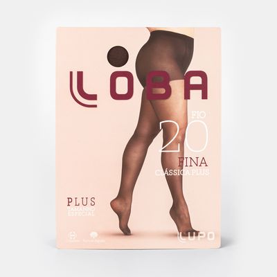 Meia Calça Loba Fina Marrom