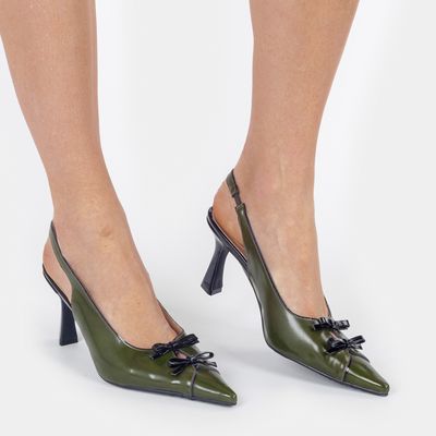 Chanel c/ Laços Bicolor Verde