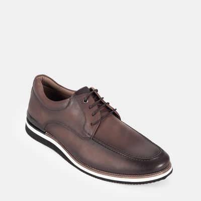 Sapato Social de Amarrar Marrom