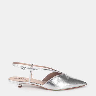 Chanel Salto Baixo Alumínio