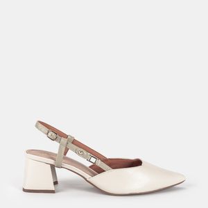 Chanel Bico Fino Bicolor Off White