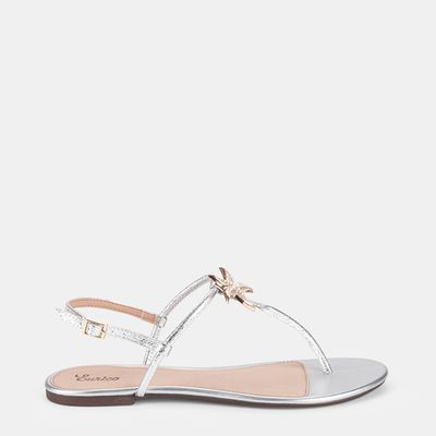 Rasteira de Dedo c/ Estrela-do-Mar Alumínio