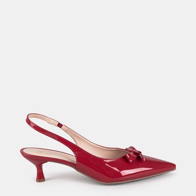 Chanel C/ Enfeite De Laço Vermelho